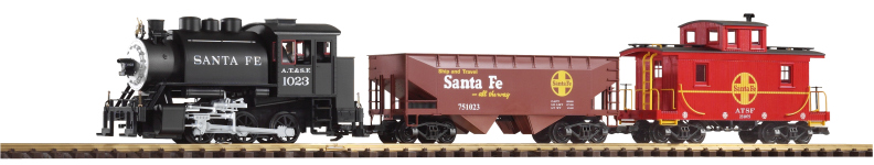 PIKO 37104 - G - Start-Set Santa Fe Güterzug